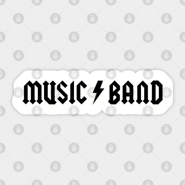 Music Band Sticker by trev4000